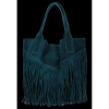 GEANȚĂ DE DAMĂ shopper bag Vittoria Gotti albastru marin VPOS9